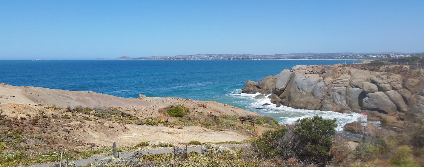 View of Victor Harbor and causeway